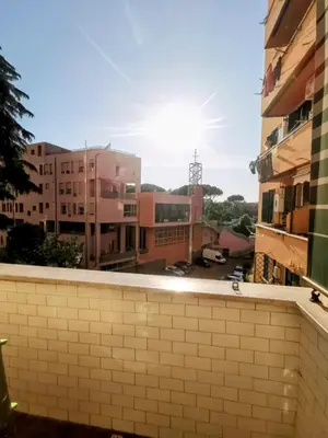 a view from the balcony of a building at Roma centro appartamento per vacanze in Rome