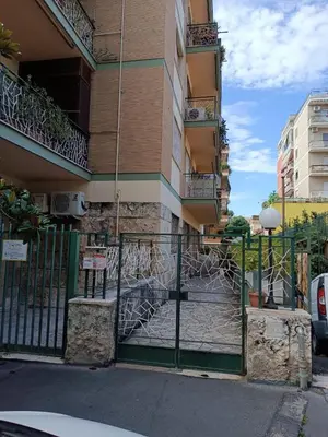 a fence in front of a building at Romamor 2 in Rome