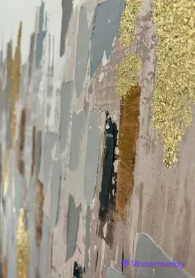 a reflection of a building in a painting at ITALIANAS Vatican in Rome