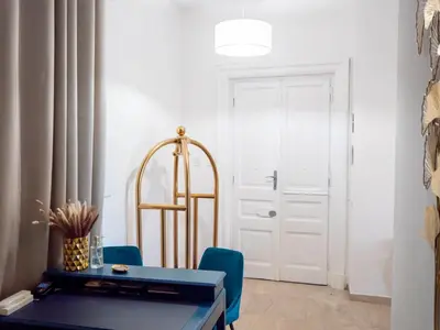 an entrance to a building with a door at Alto Apartment in Rome