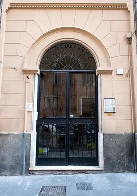 an entrance to a building with a large door at Vaticana Ottaviani Roma in Rome