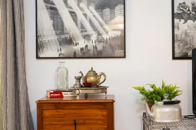 a room with a dresser and a picture on the wall at Pantheon by Rental in Rome in Rome