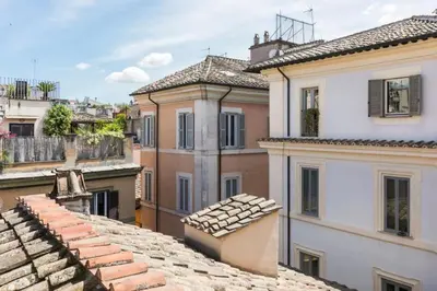 a view from the roof of a building at Balestrari Boutique Apartment in Rome