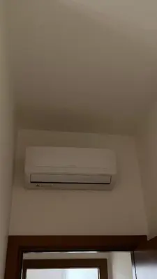 a air conditioner on the ceiling of a room at Monti Deluxe Apartment in Rome