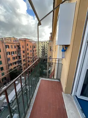 a balcony with a view of a city at Luciano San Giovanni Guest House in Rome