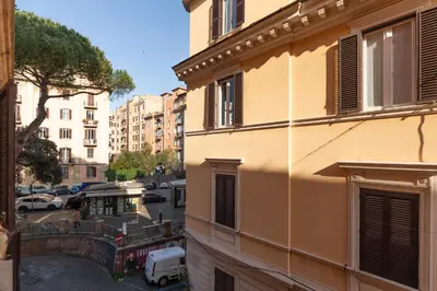 a view of a street from a building at Welcome to Vatican in Rome