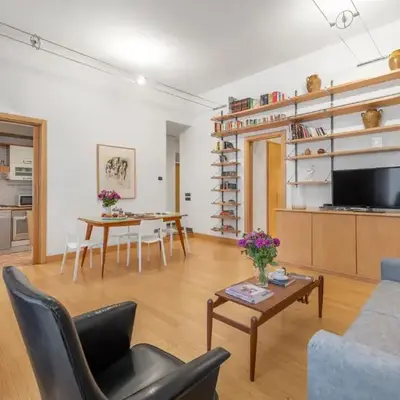 Beige luxury apartment Rome