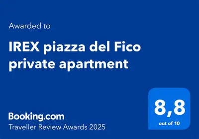 a screenshot of the ipk pizza del taco private appointment at Central Suite Navona Campo de Fiori IREX Apartment in Rome