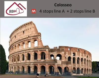 a red ribbon logo with the word religion at RomeBestHome Beccaria - Piazza del Popolo in Rome
