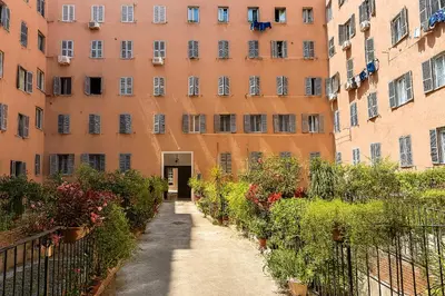 an alley in front of an apartment building at S&M Guest Home - San Giovanni in Rome