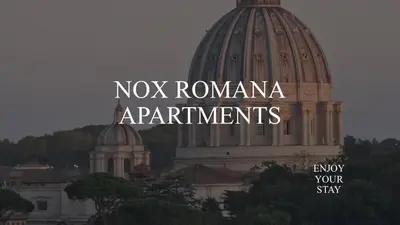 a picture of a building with a dome at Nox Romana - Vatican - Luxury Flat with Terrace in Rome