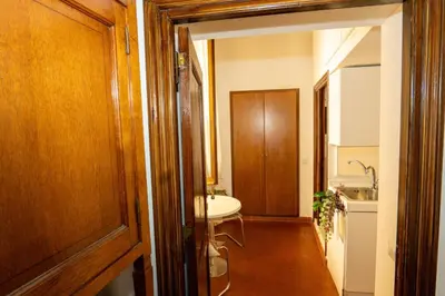 a bathroom with a sink and a toilet in it at Antuela Pantheon in Rome
