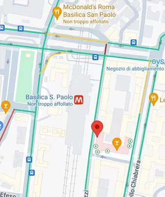 a map of bosnia and herzegovinian roads at Il Cielo Su Roma San Paolo in Rome