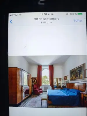 a picture of a bedroom with a bed and a window at Fiore73 in Rome