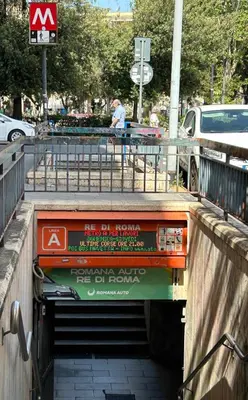a tunnel with a sign on top of it at Orange Nest in Rome