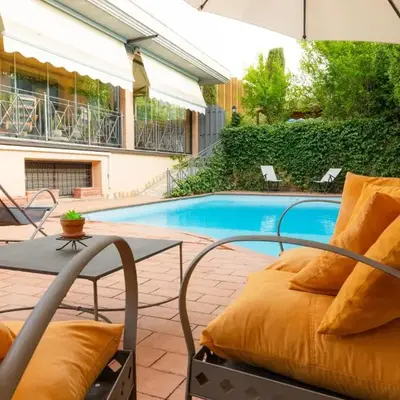 Villa Aureliana with pool near San Peter
