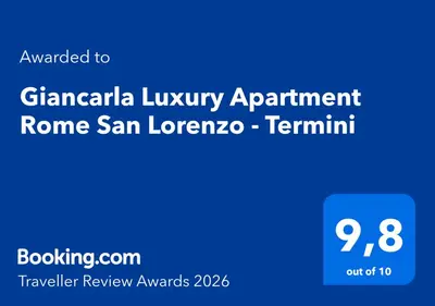 a screenshot of the gamedica luxury apartment roma san lorenzo terminal at Giancarla Luxury Apartment Rome San Lorenzo - Termini in Rome