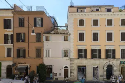 a group of buildings sitting next to each other at Bernini al Borgo in Rome