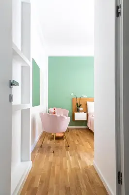 a bathroom with a tub in a room with a bed at ToniB&B in Rome