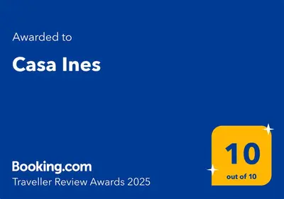 a yellow box with the words cancelled to csa lines at Casa Ines in Rome