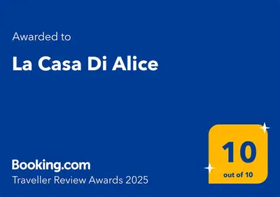 a yellow box with the words la casa delife on it at La Casa Di Alice in Rome