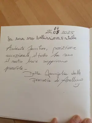 a person holding a piece of paper with writing on it at Laura's RHome in Rome