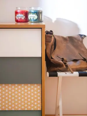 a wooden table with a horse on top of it at 2BDR Testaccio Sweet Home in Rome
