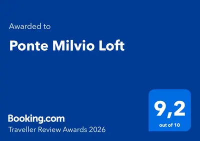 a screenshot of a cell phone with the textouched to bonfire milivo lift at Ponte Milvio Loft in Rome