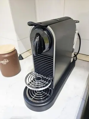 a toaster sitting on top of a kitchen counter at Carlo Rusconi 10 - Trastevere in Rome