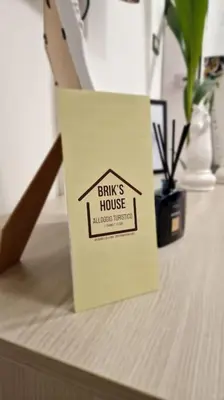 a box sitting on top of a table at Brik's House in Rome