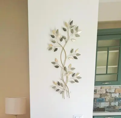 a wall art of a tree on a wall at Elegance Penthouse 959 in Rome