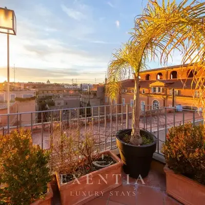 Exentia Stays - Luxury Penthouse Spanish Steps