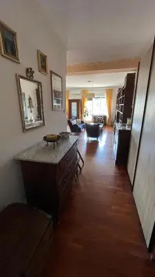 a room with a living room and a living room with a unintention at Lepanto Lovely Apartment in Rome