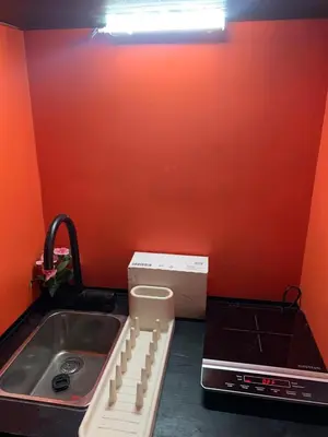 a kitchen with a sink next to a sink at eternal - vatican trionfale in Rome