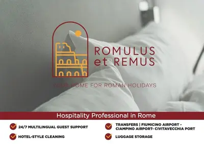 a poster for a rouncusoiroiroiroiroiroiroiroiroir at Urban Oasis with Terrace & free Parking, int11 in Rome