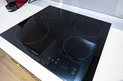 a tablet computer sitting on top of a counter at La Dimora di Margot in Rome