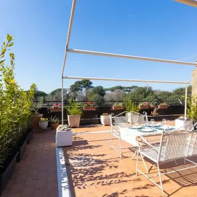 San Pancrazio Penthouse by Rental in Rome