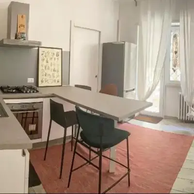Loft with little backyard and patio