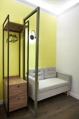 a bedroom with a bunk bed and a mirror at RipettArt Apt in Rome