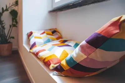 two pillows sitting on a shelf in a room at Carlo Alberto Suite in Rome
