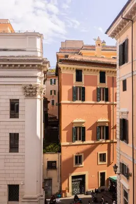 a group of buildings in a city at Spiriti Home Apartment 2, New Opening Piazza di Pietra in Rome