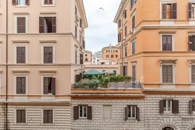 a group of buildings in a city at En-suite Bedroom Manin - 2 min walk to Termini Station in Rome