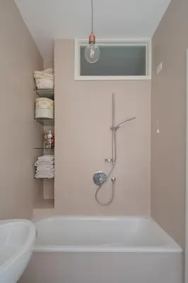 a white bathroom with a tub and a sink at Emanuela Home - VATICAN in Rome