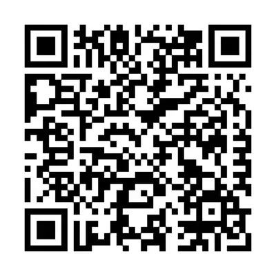 an illustration of a black and white qr code at Casa Oliva in Rome