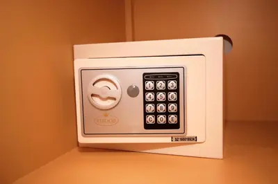 a white socket with an ipod inside of it at Domus Iuliae in Rome
