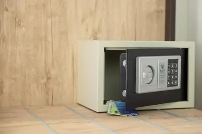 a microwave oven with its door open on the floor at Romerooms in Rome