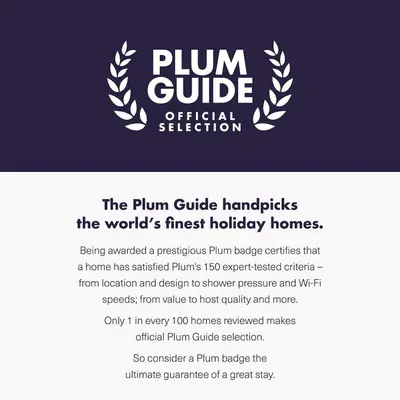 a flyer for the plum guidehandle handles the worlds finest holiday homes at Il Leopardo (Trastevere) in Rome