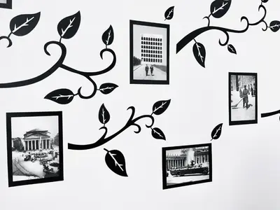 a black and white picture of the coliseum at Le Rondini a Roma in Rome