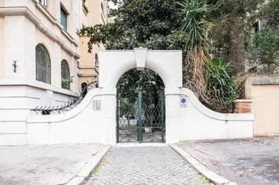 an entrance to a building with a gate at Vatican36 Guest House in Rome