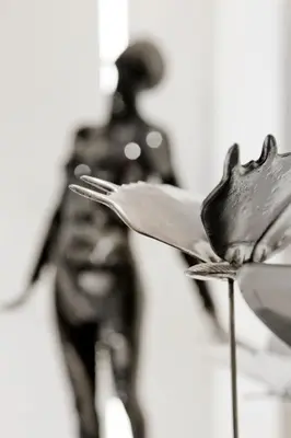 a close up of a bird on a table at Pantheon Relais in Rome